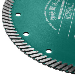 36682-115 TURBO 115 мм, диск алмазный отрезной сегментированный по армированному бетону, кирпичу, KRAFTOOL