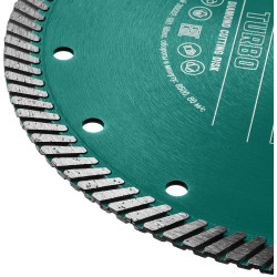 36682-115 TURBO 115 мм, диск алмазный отрезной сегментированный по армированному бетону, кирпичу, KRAFTOOL