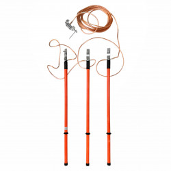 ЗПЛ-10-3Л (25 кв.мм) Заземление переносное (3 штанги) (Летра)