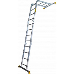 TW1 444 Лестница-трансформер алюминиевая широкая 4х4, Алюмет