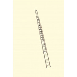 SR3 3319 Лестница трехсекционная с канатной тягой 3х19 (5400/14160 53 кг) Алюмет