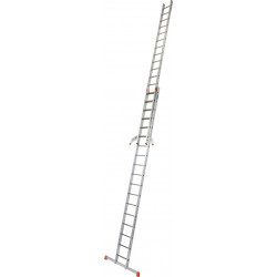 129352 Двухсекционная выдвижная лестница FABILO Trigon 2х18 KRAUSE