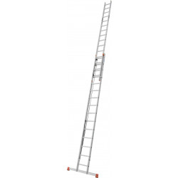 129840 Двухсекционная лестница с тросом ROBILO 2х15 KRAUSE