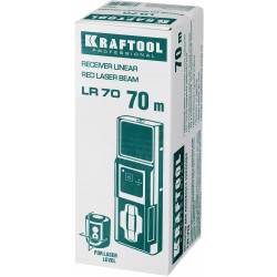 34607 LR 70 детектор для линейного нивелира, KRAFTOOL