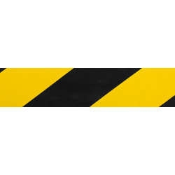 12249-50-25 Разметочная клейкая лента, ЗУБР Профессионал, цвет черно-желтый, 50мм х 25м