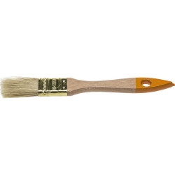 0100-025_z02 Кисть флейцевая DEXX ''ПРАКТИК'', деревянная ручка, натуральная щетина, индивидуальная упаковка, 25мм