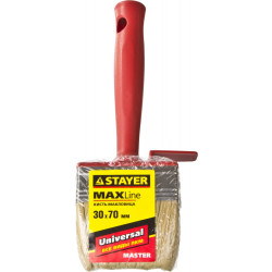 01824-07 Макловица STAYER ''MASTER'' UNIVERSAL, светлая щетина, пластмассовый корпус, 3х7см