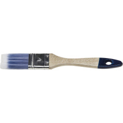 01032-025 Кисть плоская STAYER ''AQUA-STANDARD'', искусственная щетина, деревянная ручка, 25мм