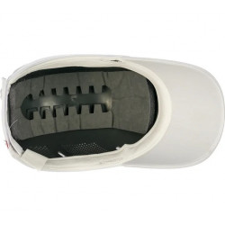 95517/70 Каскетка защитная RZ FavoriT CAP белая (козырек 70 мм)