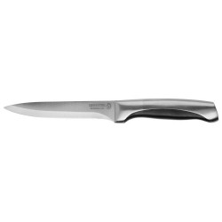 47947 Нож LEGIONER ''FERRATA'' универсальный, рукоятка с металлическими вставками, лезвие из нержаве