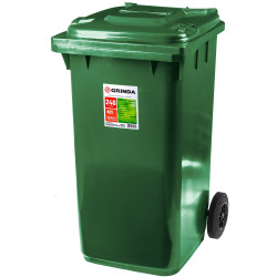 3840-24 GRINDA МК-240 мусорный контейнер с колёсами, 240 л
