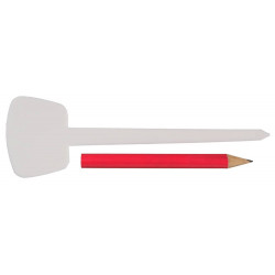 8-422371-H26_z01 Набор меток-ориентиров GRINDA для засеянных грядок: 25 ярлыков (тип - ''Т'') + карандаш, 125 мм