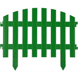 422203-G Забор декоративный GRINDA ''АР ДЕКО'', 28x300см, зеленый