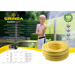 8-429003-1-25_z02 Шланг GRINDA COMFORT поливочный, 20 атм., армированный, 3-х слойный, 1''х25м