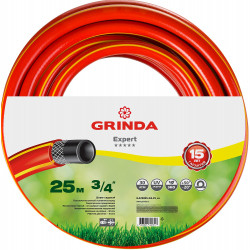 8-429005-3/4-25_z02 Шланг GRINDA EXPERT поливочный, 30 атм., армированный, 3-х слойный, 3/4''х25м