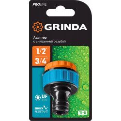 8-426405_z01 GRINDA PROLine TI-U, 1/2'' x 3/4'', адаптер штуцерный с внутренней резьбой