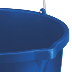 06091-12 ЗУБР 12л, ведро строительное усиленное пластмассовое, с носиком