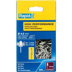 5001432 RAPID R:High-performance-rivet заклепка из алюминия d4.0x8 мм, 500 шт
