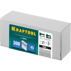 31785-45 KRAFTOOL 45  мм гвозди  для нейлера тип 300, 5000 шт