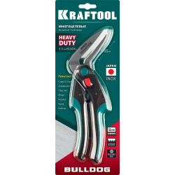 23203 Многофункциональные прямые технические ножницы KRAFTOOL BULLDOG 250 мм