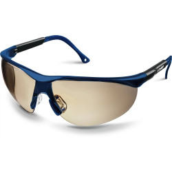 110323 Защитные серые очки ЗУБР ПРОГРЕСС линза устойчива к царапинам и запотеванию, открытого типа