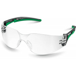 110460 Панорамные прозрачные защитные очки KRAFTOOL PULSAR увеличенная линза устойчивая к запотеванию, открытого типа