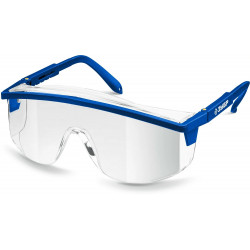 110481 Защитные прозрачные очки ЗУБР ПРОТОН линза увеличенного размера, открытого типа