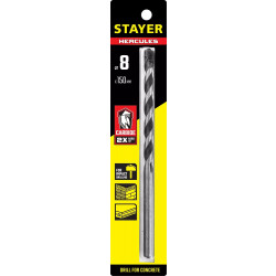 2915-150-08_z01 STAYER HERCULES 8 x 150 мм сверло по бетону PROFESSIONAL