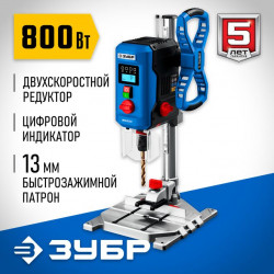 ВСС-П800 ЗУБР Профессионал 800 Вт, 13 мм БЗП, вертикально-сверлильный станок, настольный