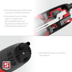 УШМ-125-1005 Угловая шлифмашина ЗУБР 125 мм, 1000 Вт