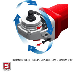 УШМ-150-1405 Угловая шлифмашина ЗУБР 150 мм, 1400 Вт