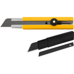 OL-H-1BB/5BB Нож OLFA с выдвижным лезвием, в комплекте с лезвиями 5 шт 25мм