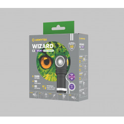 Фонарь Armytek Wizard C2 WUV Magnet USB Белый