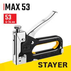 31501_z01 STAYER Max-53 степлер стальной, тип 53