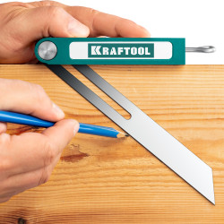 34372 Kraftool Super-BEVEL 200 мм профессиональная малка-угломер