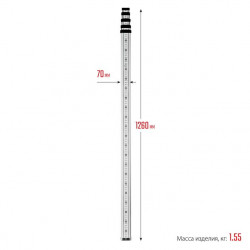 34948-5 РГ 5 рейка геодезическая, ЗУБР