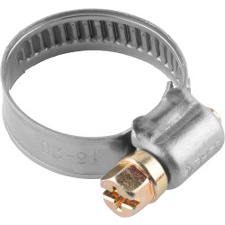 37820-08-14-200 Хомуты НХ-9Н, нерж. сталь, накатная лента 9 мм, 8-14 мм, 200 шт, ЗУБР Профессионал