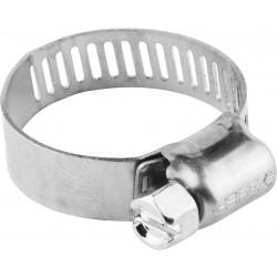 37811-08-13-200 Хомуты НХ-8П, нерж. сталь, просечная лента 8 мм, 8-13 мм, 200 шт, ЗУБР Профессионал