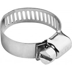 37803-08-13-10 Хомуты Х-8П оцинкованные, просечная лента 8 мм, 8-13 мм, 10 шт, ЗУБР