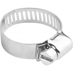 37805-016-32-4 Хомуты Х-12П оцинкованные, просечная лента 12.7 мм, 16-32 мм, 4 шт, ЗУБР