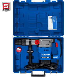ЗПМ-45-1350 ЭВ Перфоратор SDS Max ЗУБР 1350 Вт, 45 мм, серия Профессионал