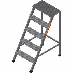 ПА-5 (60-М) Подмости (подставки) алюминиевые (H=1,25 м) (Алюм.конструкции)