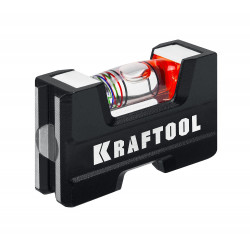 34787 Компактный литой магнитный уровень Kraftool 76 мм 5-в-1