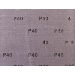 35415-040 Лист шлифовальный ЗУБР ''СТАНДАРТ'' на тканевой основе, водостойкий 230х280мм, Р40, 5шт