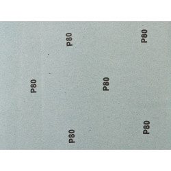 35417-080 Лист шлифовальный ЗУБР ''СТАНДАРТ'' на бумажной основе, водостойкий 230х280мм, Р80, 5шт