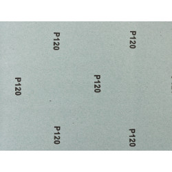 35417-120 Лист шлифовальный ЗУБР ''СТАНДАРТ'' на бумажной основе, водостойкий 230х280мм, Р120, 5шт