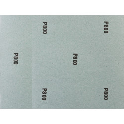 35417-800 Лист шлифовальный ЗУБР ''СТАНДАРТ'' на бумажной основе, водостойкий 230х280мм, Р800, 5шт