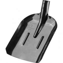 39452 Совковая лопата с ребрами жесткости ЗУБР ПРОФИ-5, ЛСП, без черенка