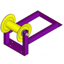 Кабельный ролик для установки на кромку РПК 200К
