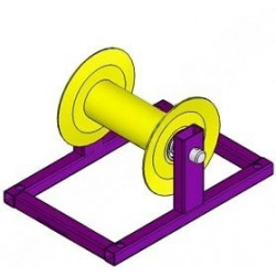 Ролик для прокладки кабеля прямой РПК 150